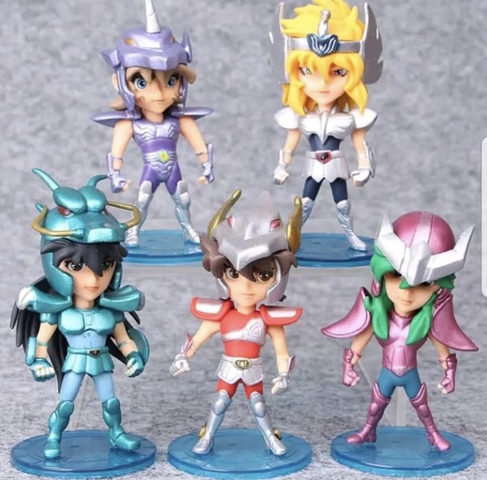 6 pcs Cavaleiros do Zodíaco (Portes Incluidos)