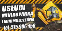 Usługi minikoparką i mulczerem