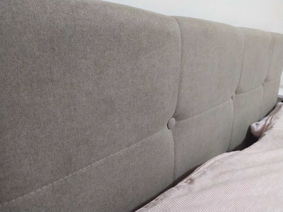 Cama casal 160 x 200cm em tecido