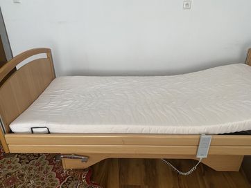 łóżko rehabilitacyjne sterowane na pilota