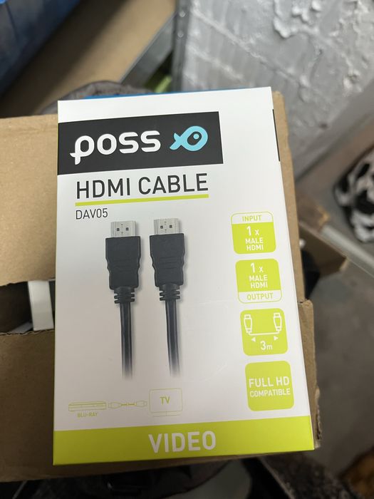 Sprzedam przewód HDMI nowy 1 sztuka