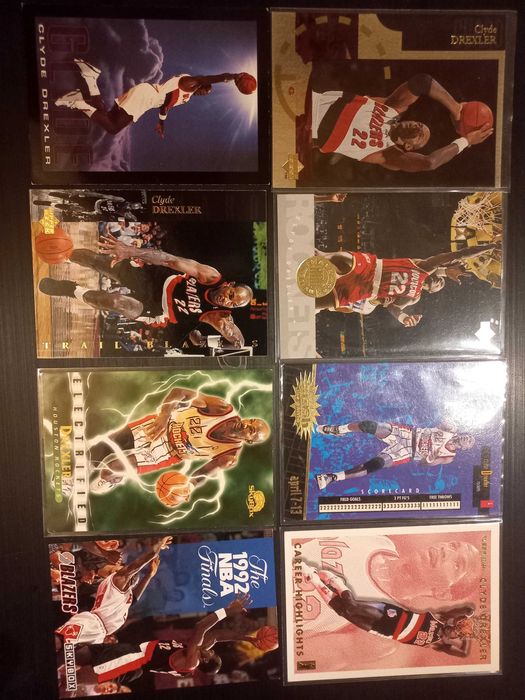 Karty NBA,  Drexler ( 17 szt )