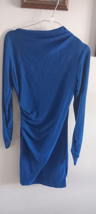 Damska sukienka chabrowa