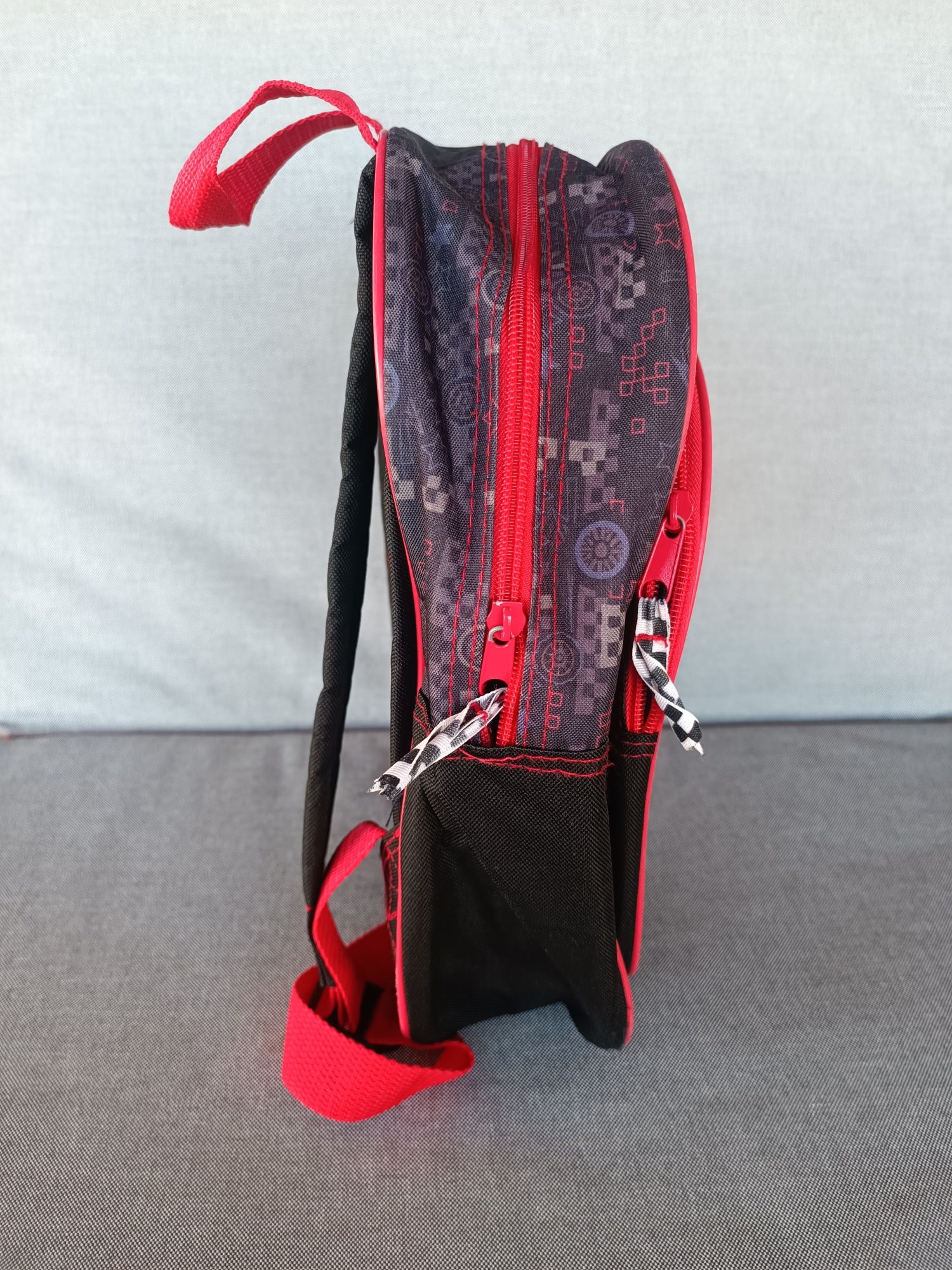Mochila pré escolar com o Faísca McQueen