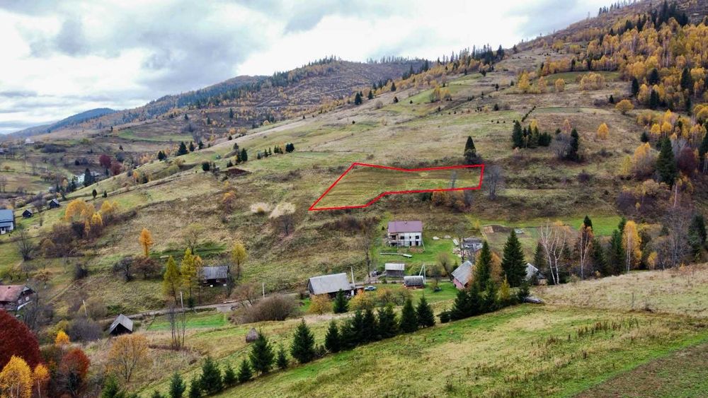 Прод земельна ділянка в карпатах