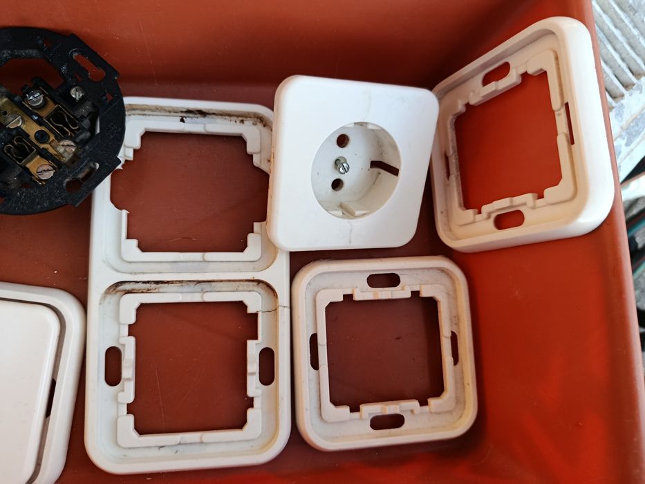 Legrand President anos 90 - tomadas interruptores