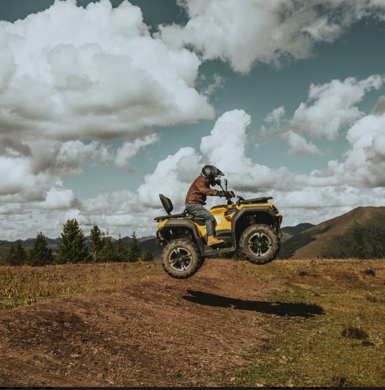 Quad Quady Hisun Guardian 550cc ALU! Wspomaganie!