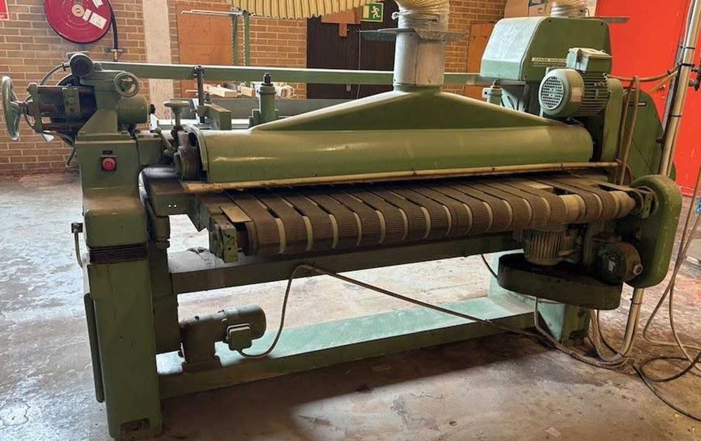 szlifierka szerokotaśmowa przelotowa Heesemann