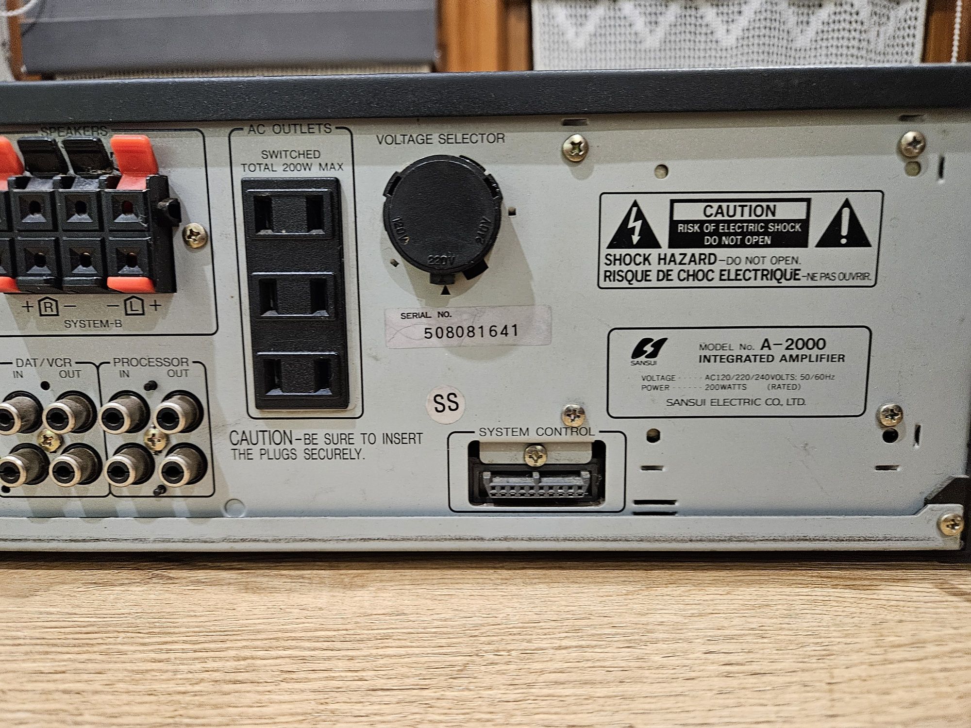 Wzmacniacz Sansui A-2000