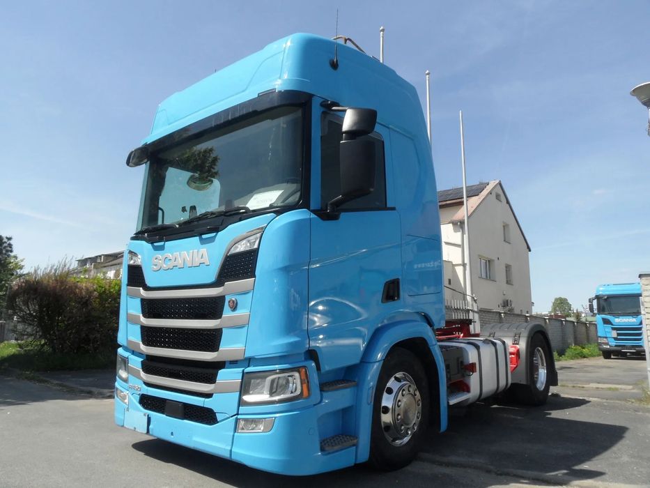 Scania R450A4x2 FULL LED  NOWA HYDRAULIKA, alufelgi, nawigacja, 4 poduszki tył, LEKKA-7400 kg!!