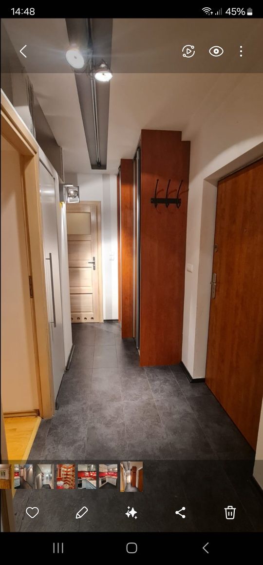 Mieszkanie dwupokojowe, centrum, Bielsko-B. NAJEM OKAZJONALNY