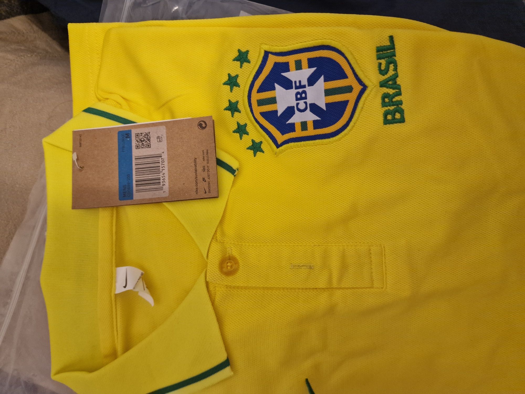 Camisa do Brasil Gola Polo