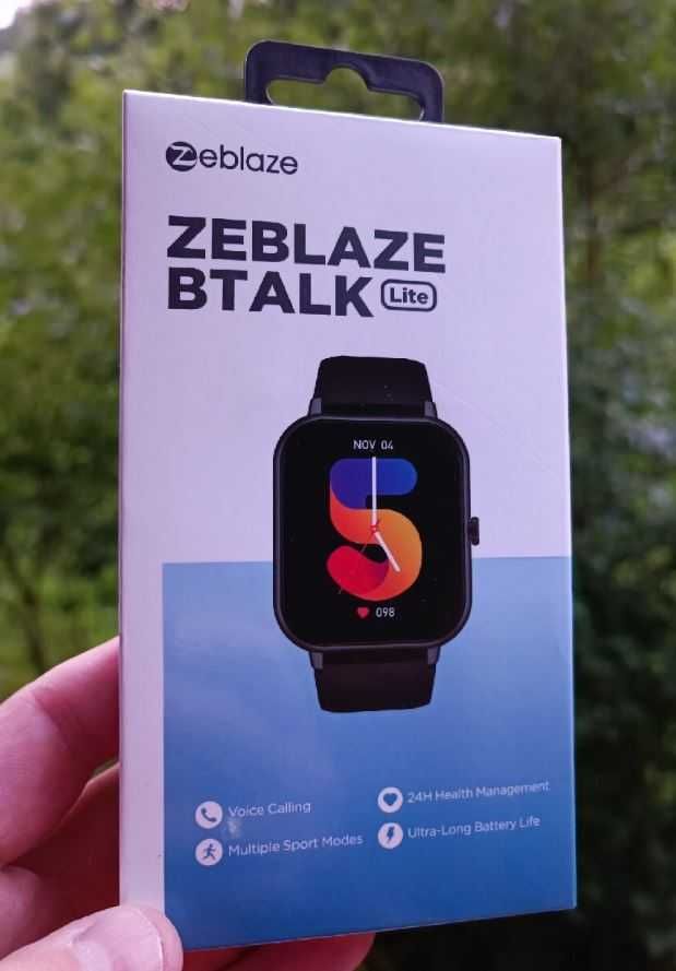 Zeblaze Btalk Lite 1.83" połączenia głosowe, powiadomienia, kroki