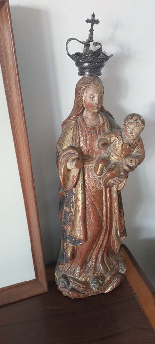 Imagens N.Sra . séc XVlll ,em madeira