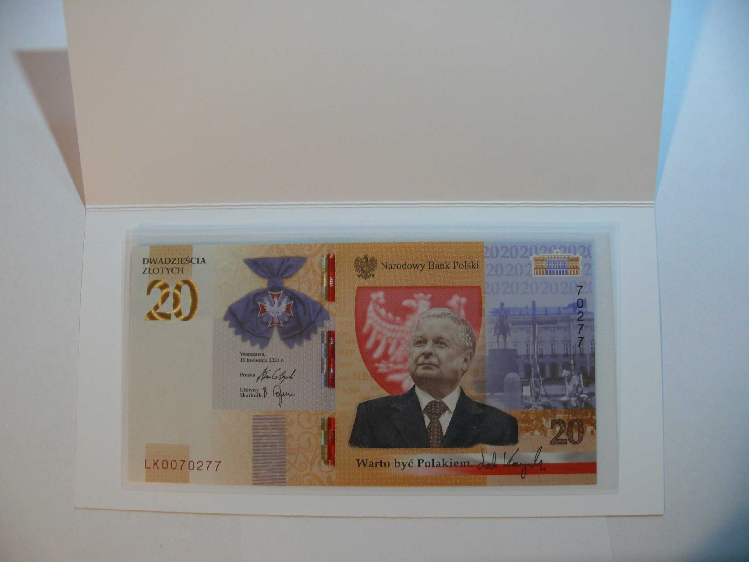 20zł Lech Kaczyński + 10zl Rocznica Tragedii Smoleńskiej