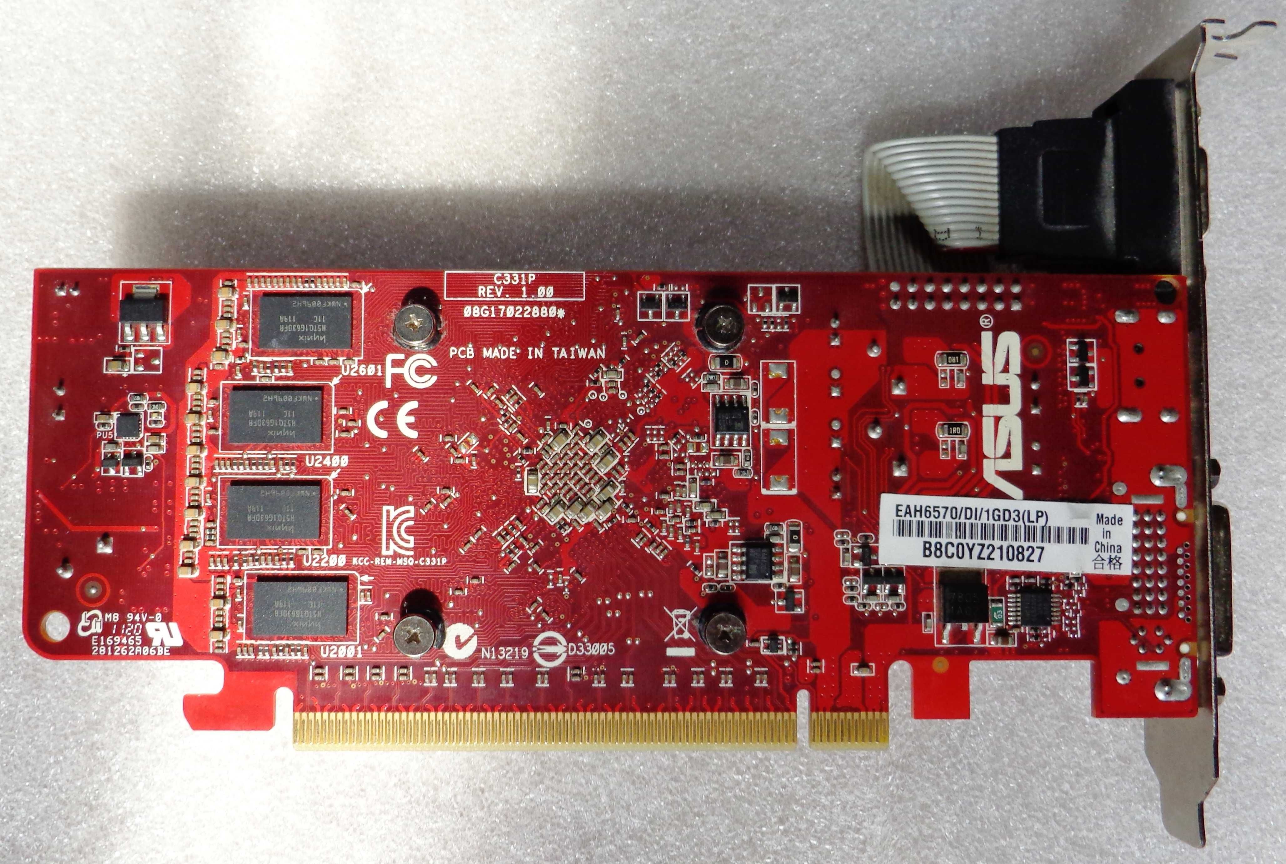 ASUS RADEON HD 6570   1 Gb DDR3 / 128 Bit (LP)