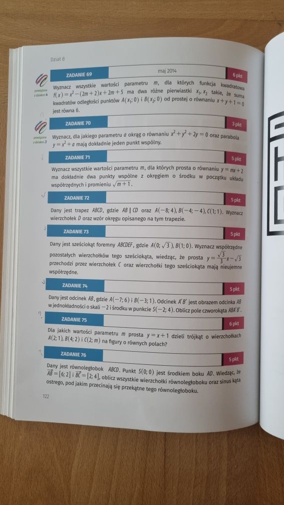 101 zadań dla ambitnych maturzystów matura matematyka zak rozszerzony