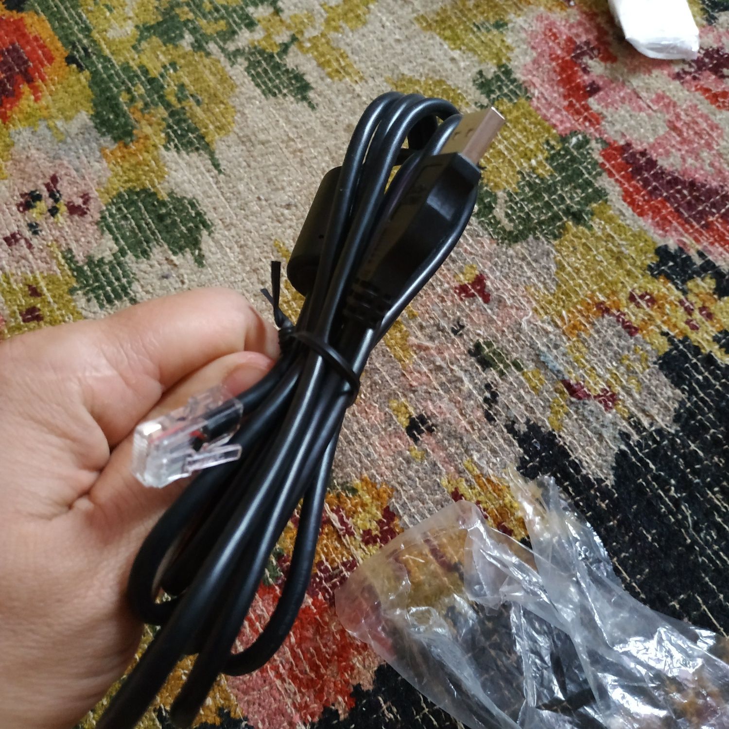 Кабель USB - RG45 (ethernet) 1.8 m