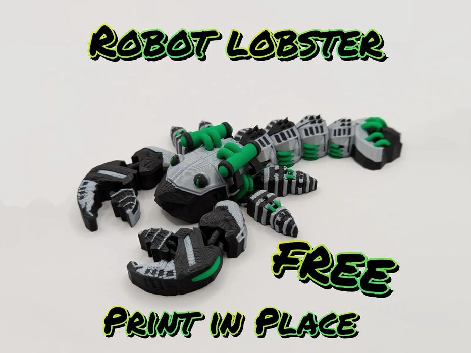 Lagosta Robô Articulada