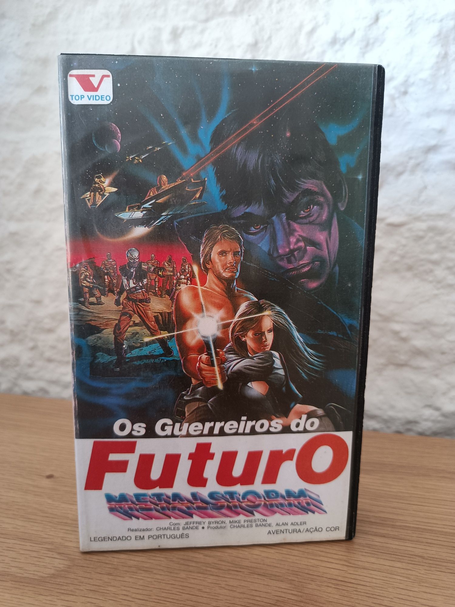 Filme VHS Os Guerreiros do Futuro (Metalstorm)