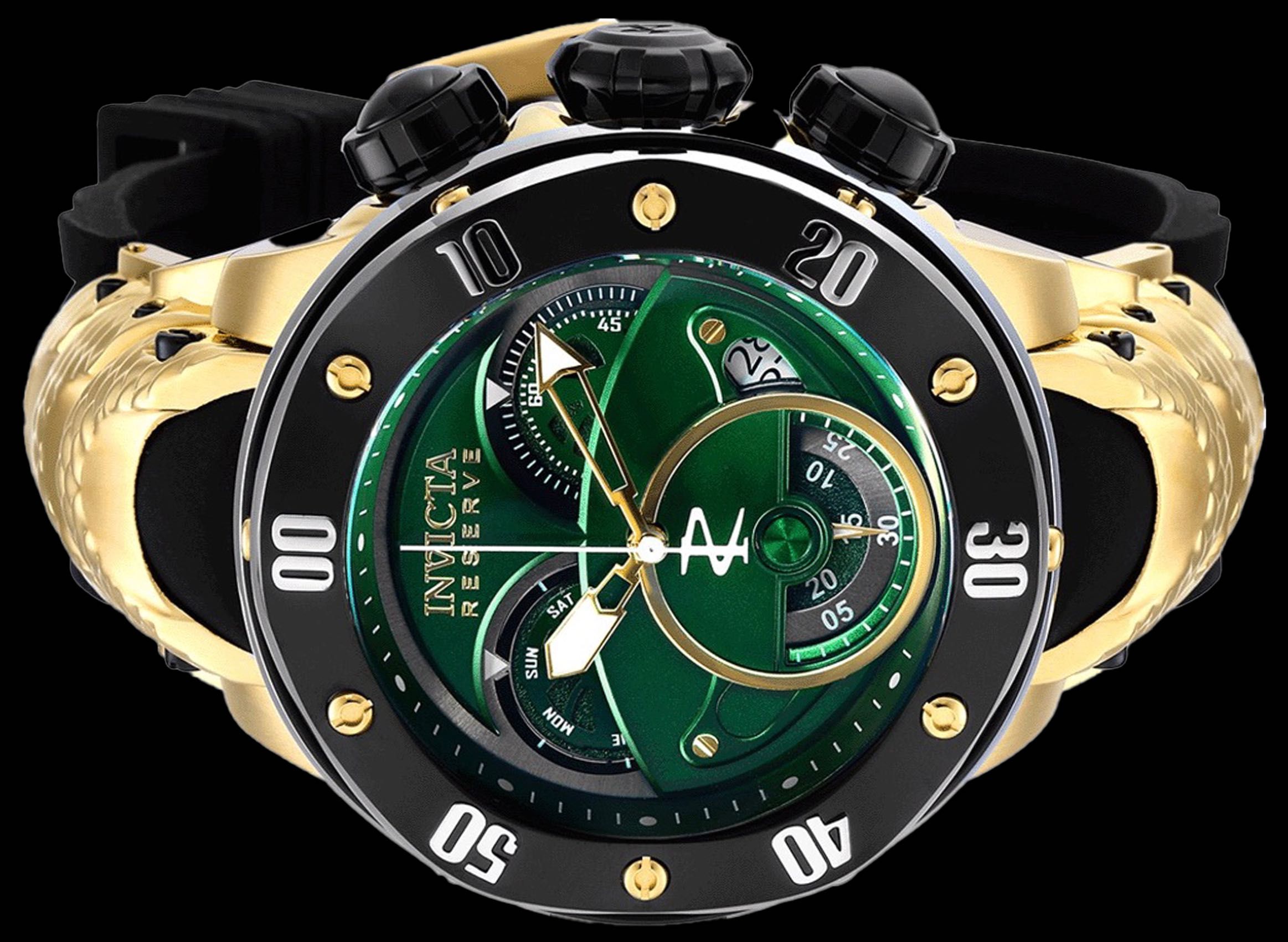 Мужские часы Invicta 36332 Reserve Kraken Swiss 54 mm. 200 MT.