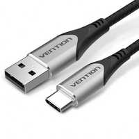 Кабель Vention 1.5м USB Type-C, 3А