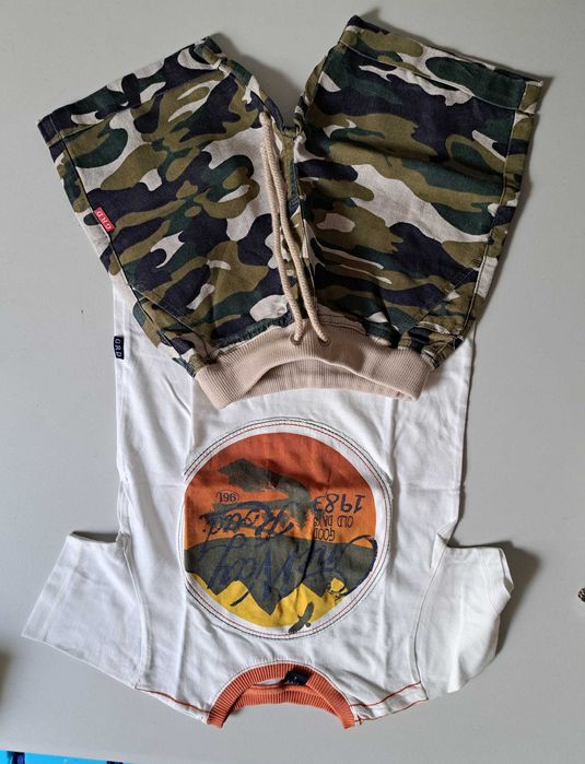 Conjunto t´shirt e calção Girandola