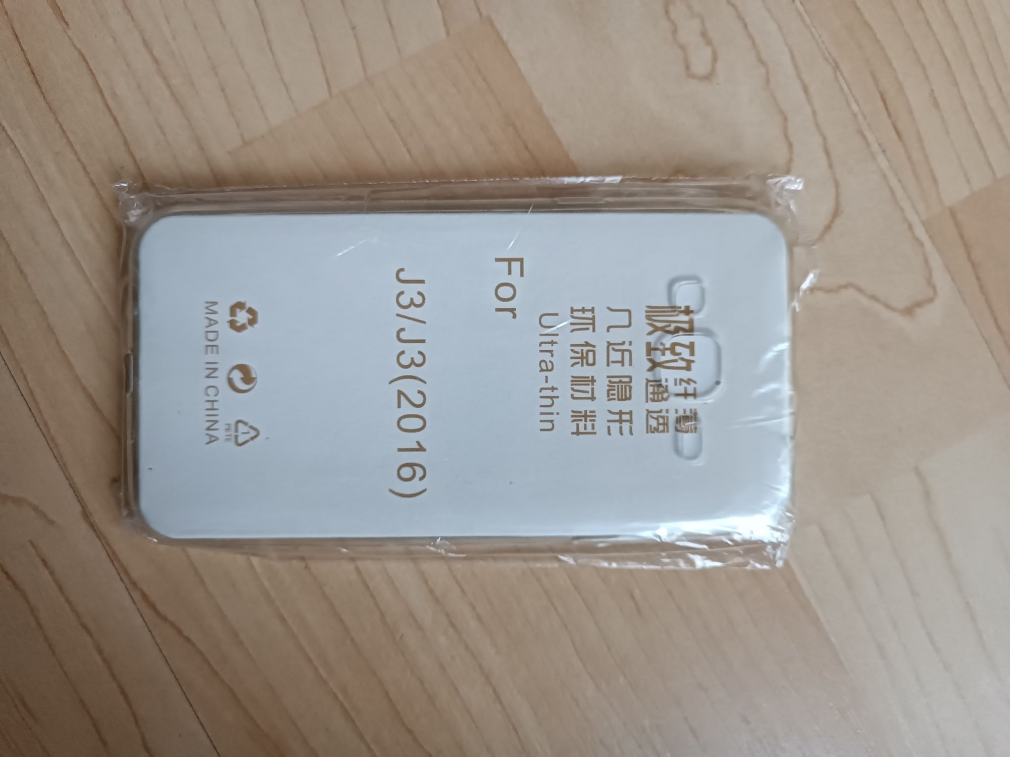 Etui przezroczyste Samsung J3 2szt Nowe