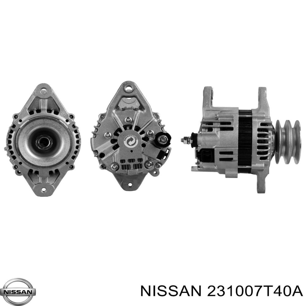 Генератор Nissan/Infiniti 231007T40A/23100-7T40A ALTERNATOR ASSY