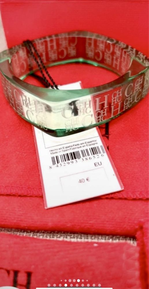 Pulseiras e aneis Carolina Herrera