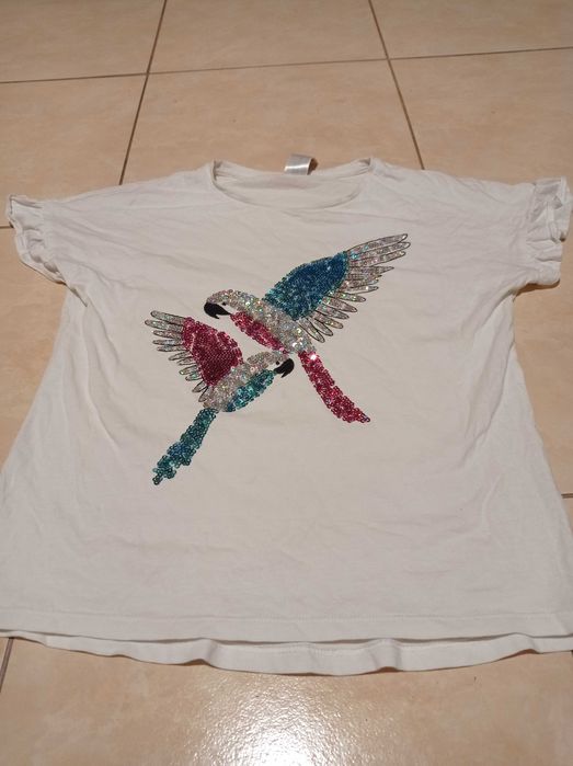 T-shirt dziewczęcy 146/152