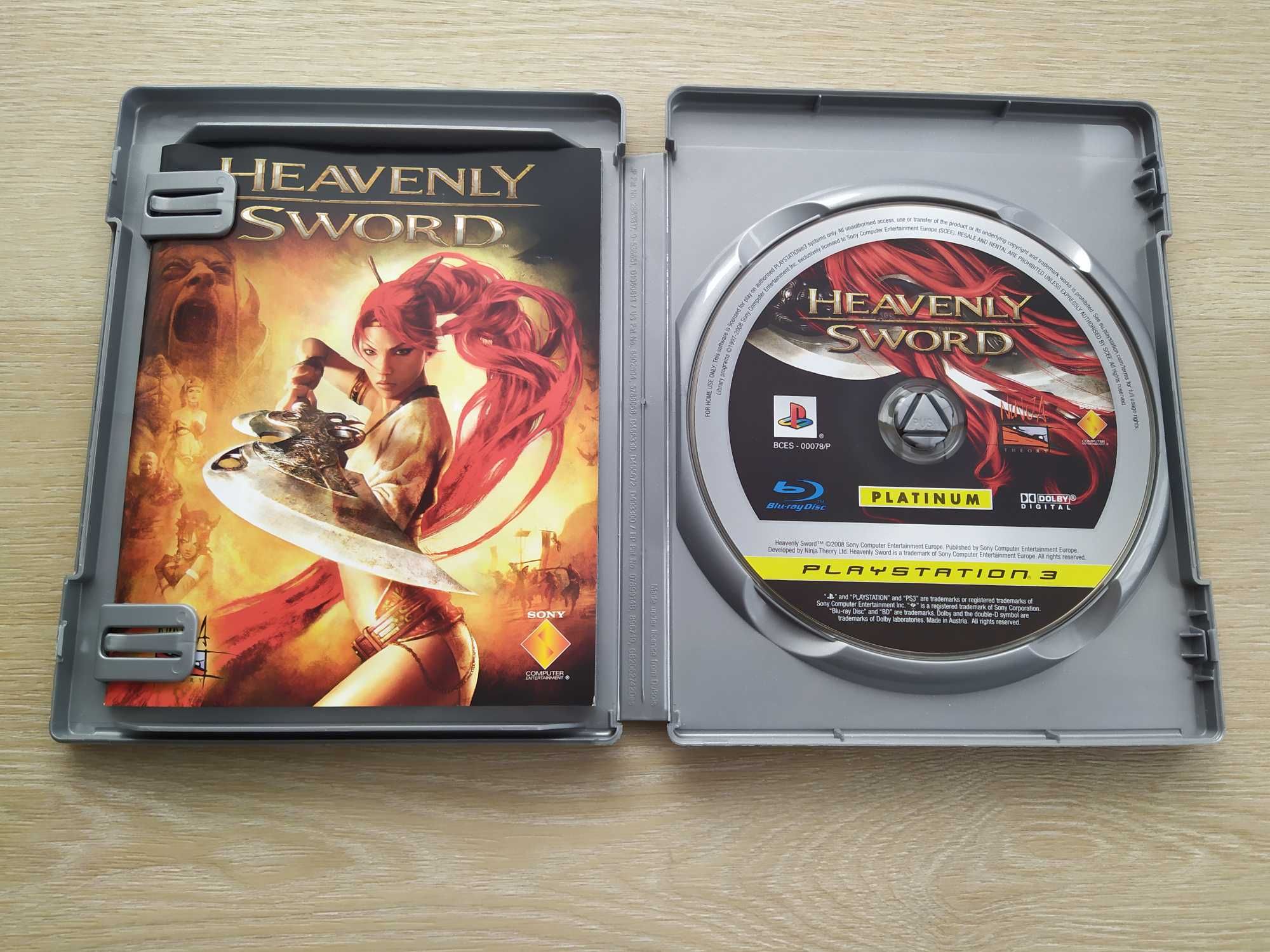 Heavenly Sword [PS3] (Polska Dystrybucja) - Płyta bez żadnej ryski