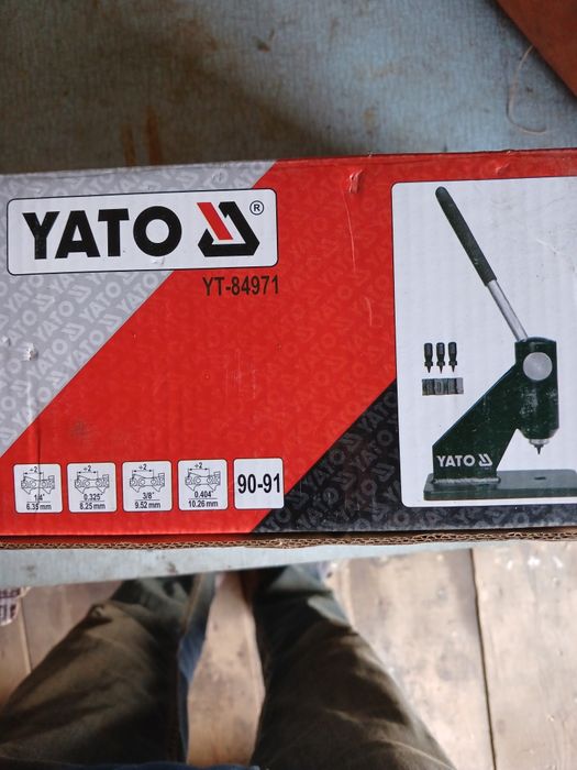 Заклепувач і розклепувач ланцюгів