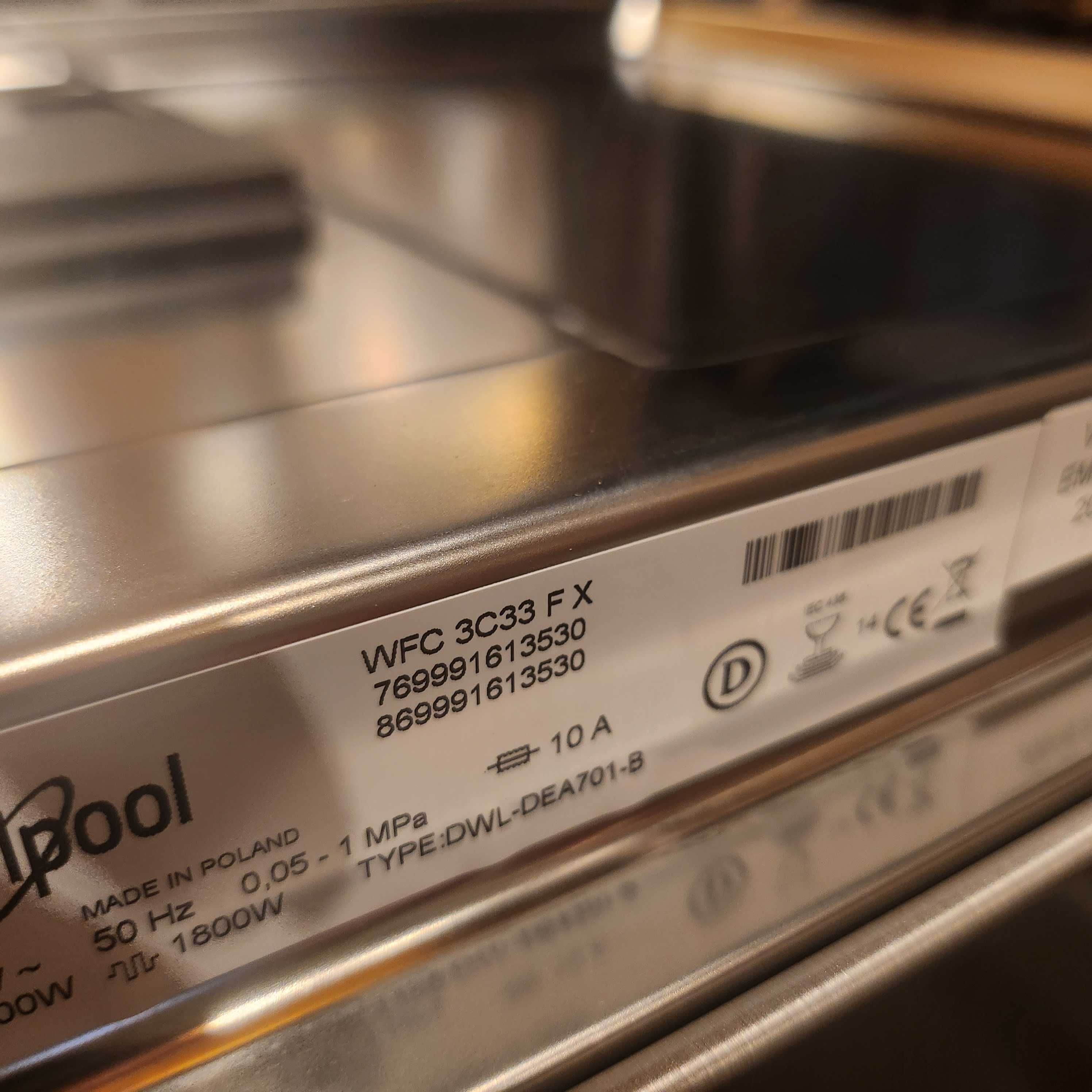 JANKI AGD Zmywarka Whirlpool WFC 3C33 F X