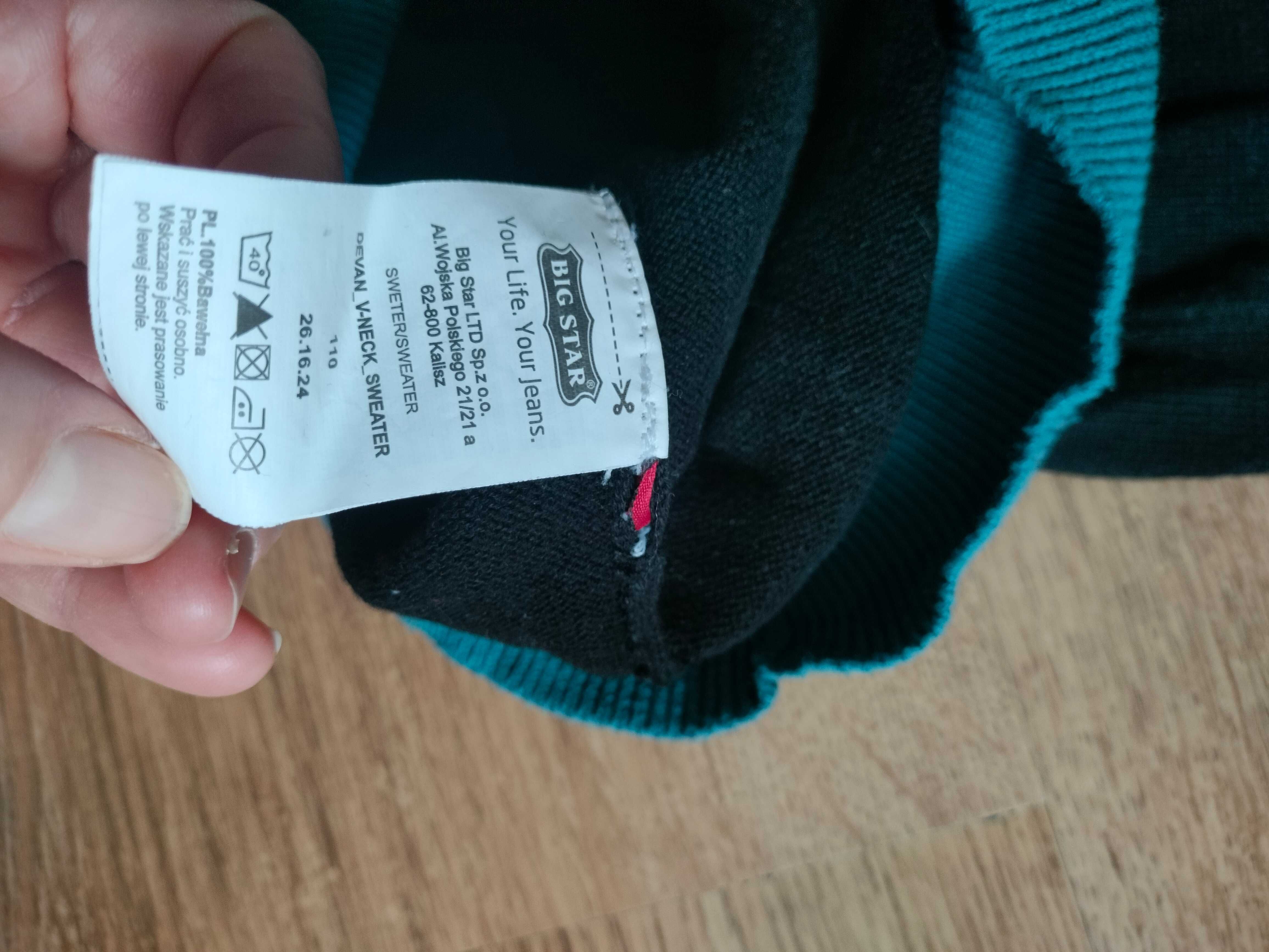 Czarny damski sweter Big Star XL