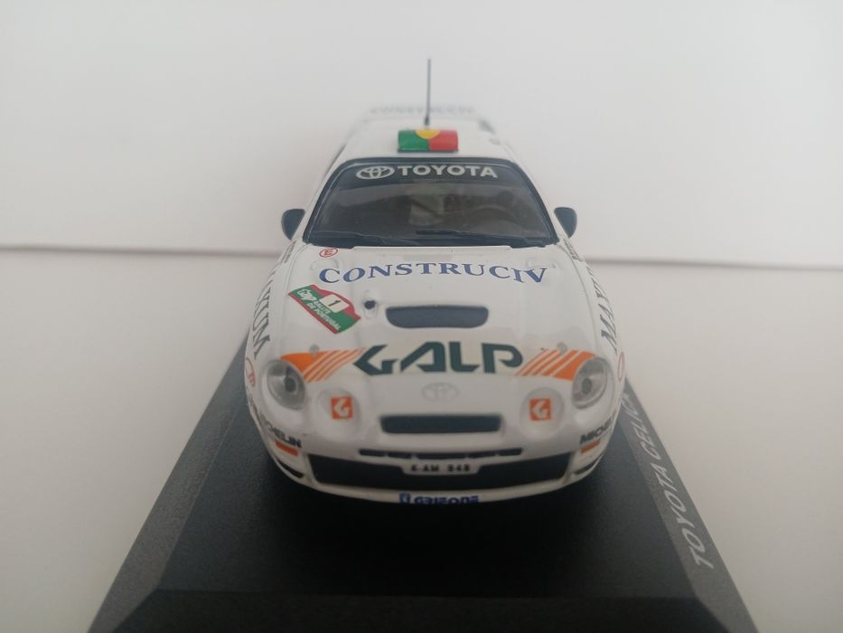Miniaturas 1/43 Toyota Celica Gt Four   Rui Madeira Rally  de Portugal