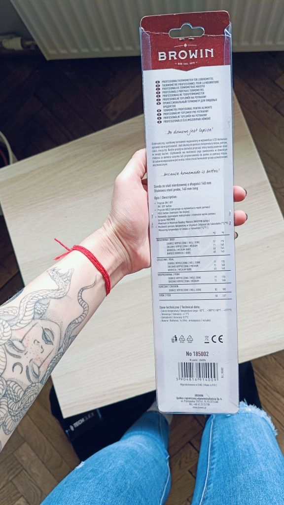 Profesjonalny termometr do żywności
