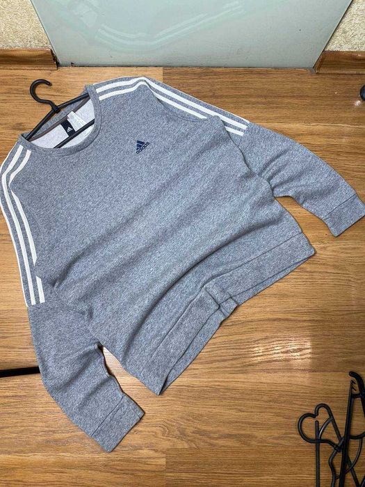 Зимняя Тёплая Кофта(Пайта)Повседневная Adidas(Адидас)Три полосы Мужска