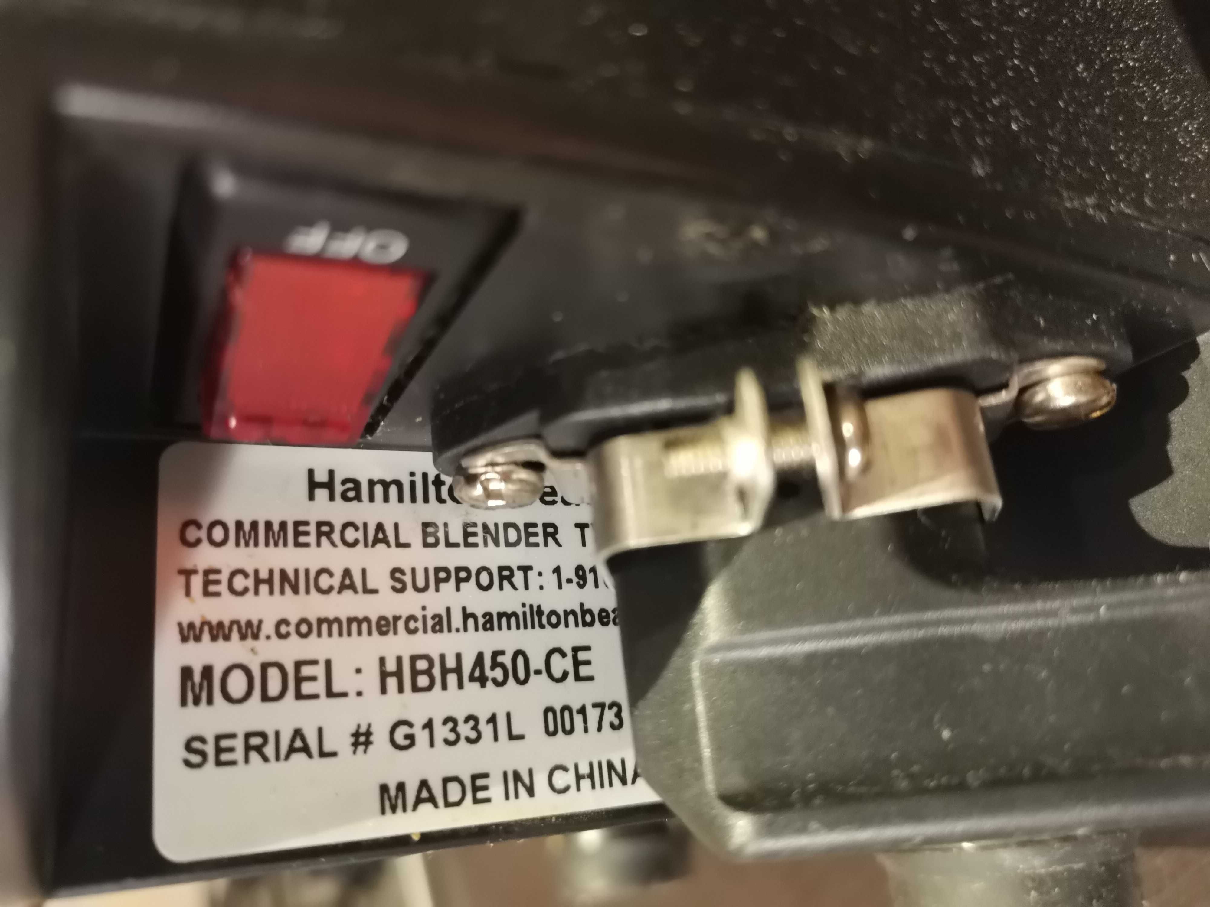 Blender barmański Hamilton Beach Tango HBH450-CE