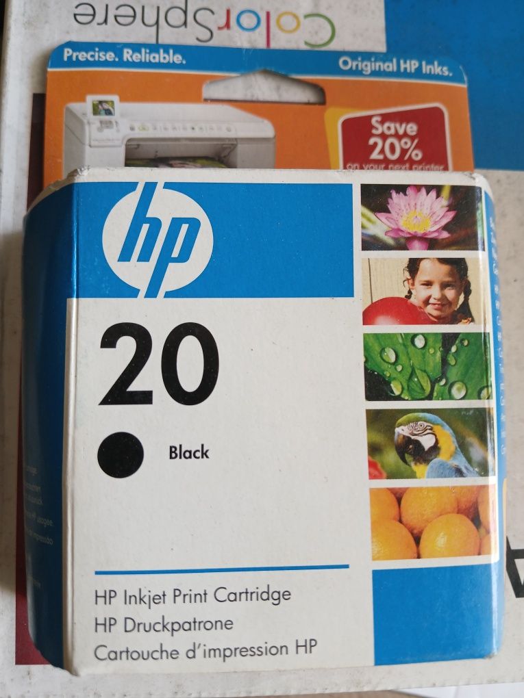Tinteiro preto HP20