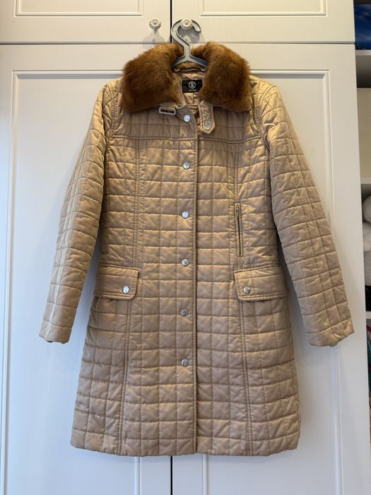 Пальто Bogner c мехом норки