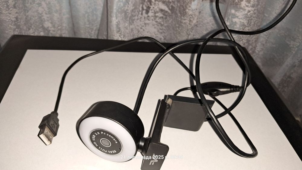 Вебкамера Frime FWC-005L FHD Black.