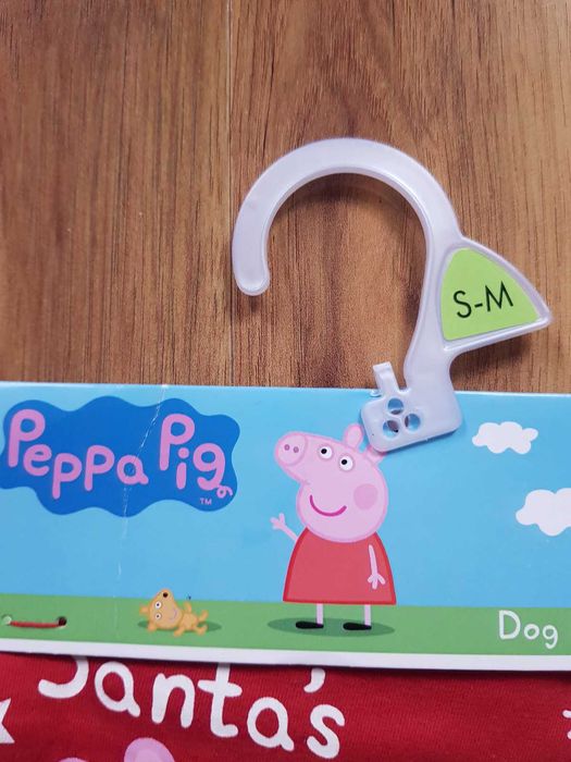Świąteczna bandana dla psa Świnka Peppa Santa's Little Helper S-M nowa