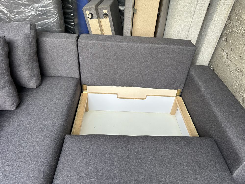 Narożnik 160x254 z pojemnikiem i funkcją spania