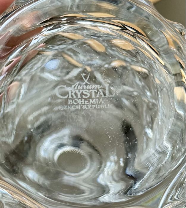 Zestaw Karafka + 6 Szklanek Do Whisky Morris Aurum Crystal Bohemia