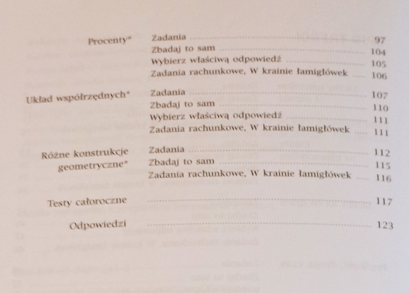 Zbiór zadań Matematyka 6