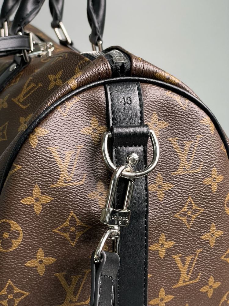 Torebka Louis Vuitton Keepall Bandouliere Brown Canvas