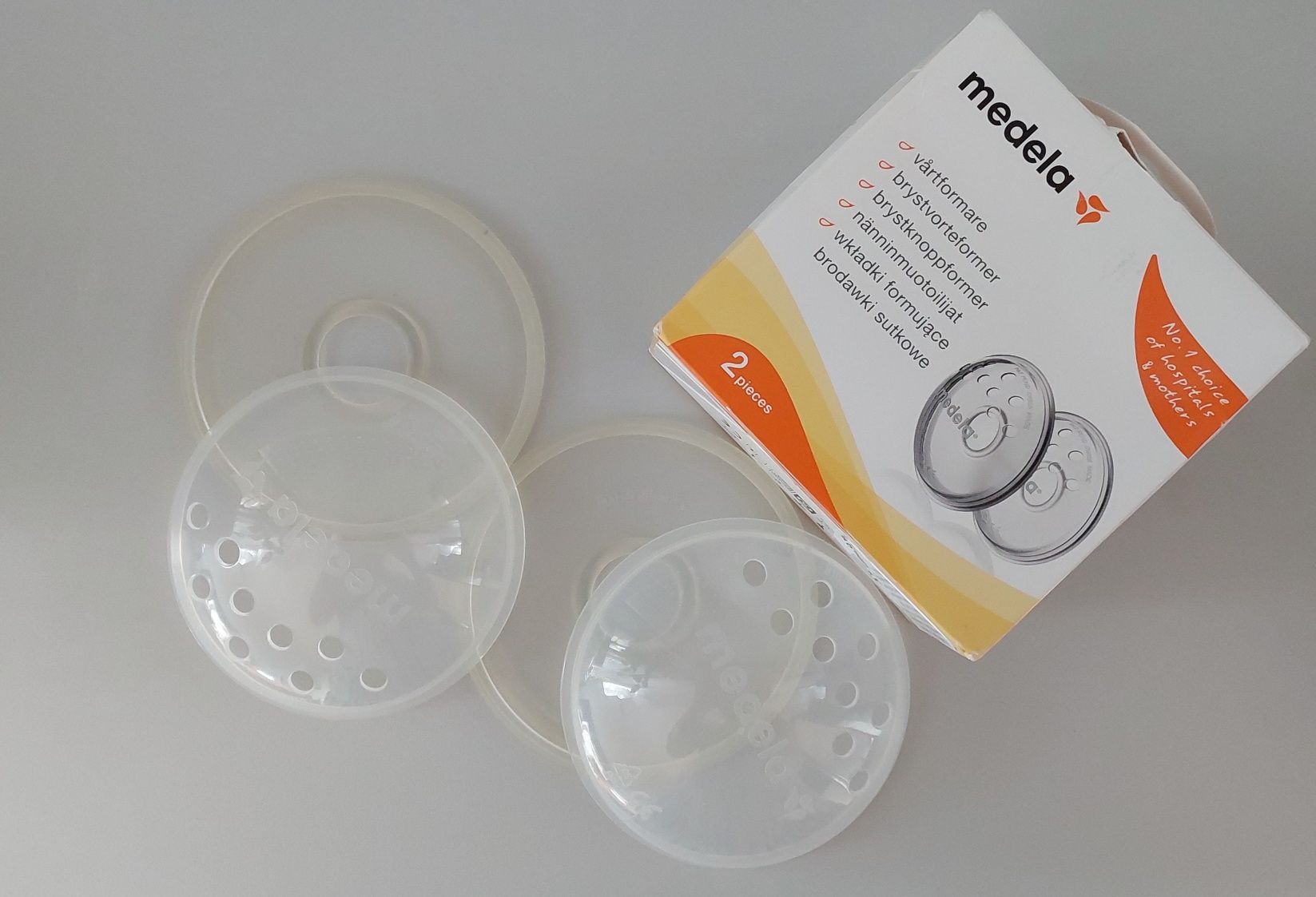 Muszle Medela + gratis wkładki 20 sztuk.