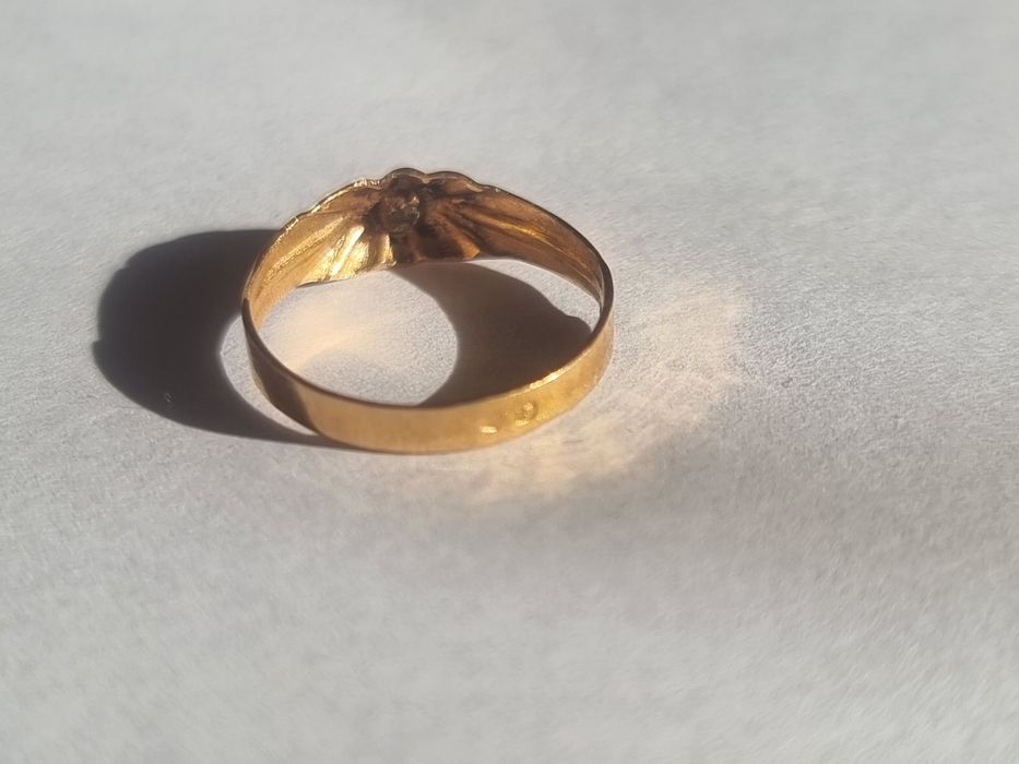 Anel de criança em ouro 19,2k