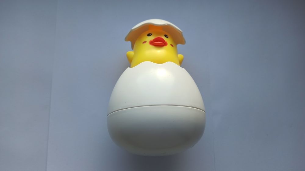 Яйце для купання з качечкою всередині 10×10×14 см